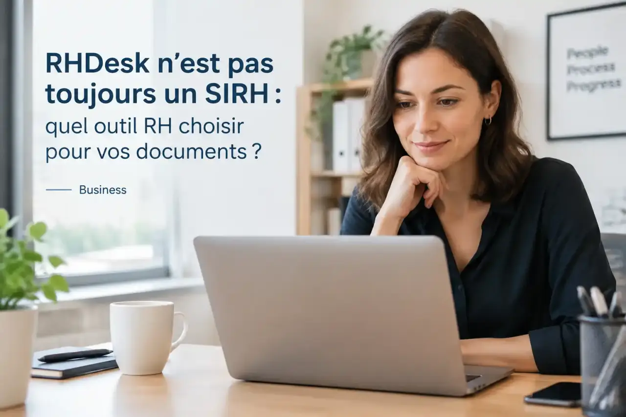 RHDesk n’est pas toujours un SIRH : quel outil RH choisir pour vos documents ?