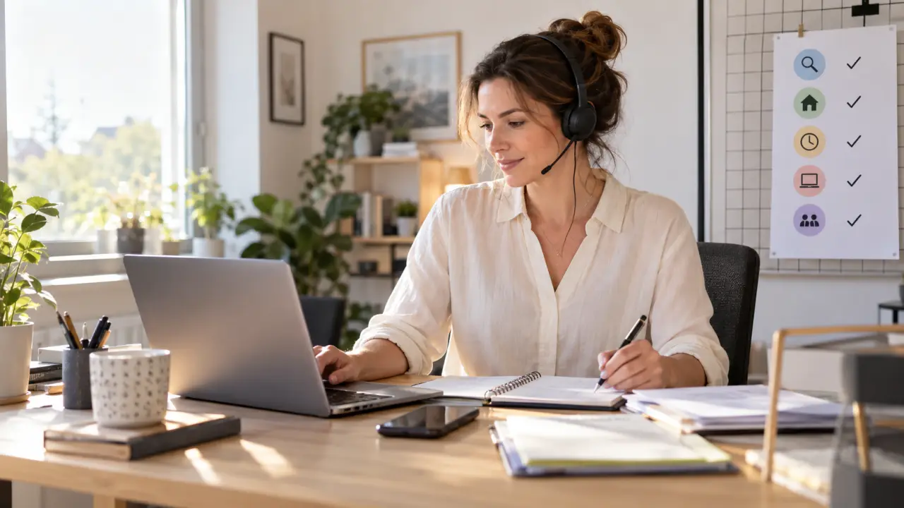 Télétravail en secrétariat : 5 filtres pour repérer les offres compatibles